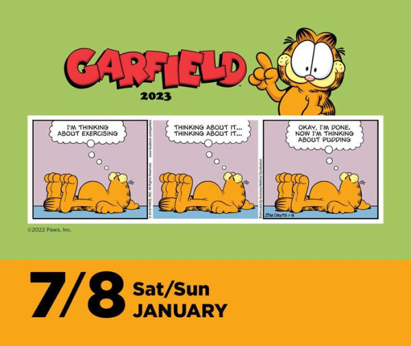Garfield 2023 DayToDay Calendar by Jim Davis Barnes & Noble®