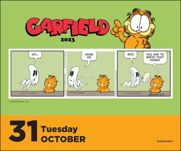 Barnes and Noble Garfield 2025 DayToDay Calendar The Summit