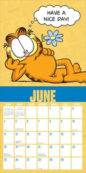 Garfield 2023 Wall Calendar by Jim Davis | Barnes & Noble®