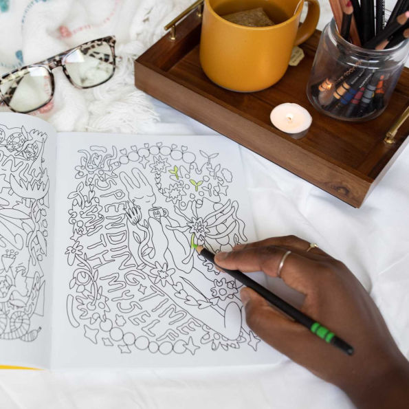 The Yumiverse Mindful Coloring Book