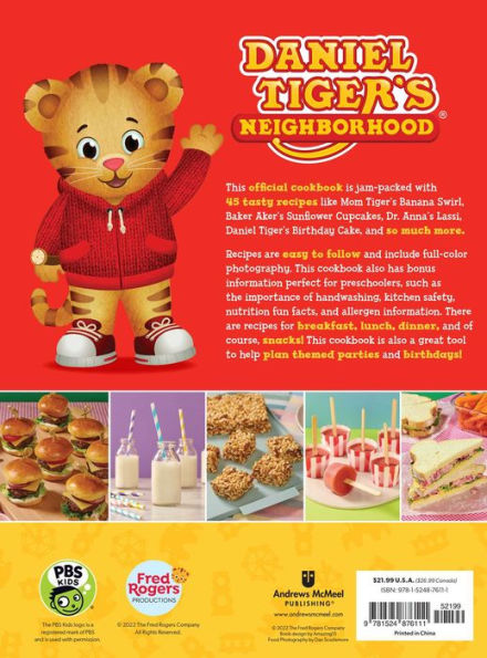 Barnes and Noble The Official Daniel Tiger Cookbook: 45 Grr-ific Recipes