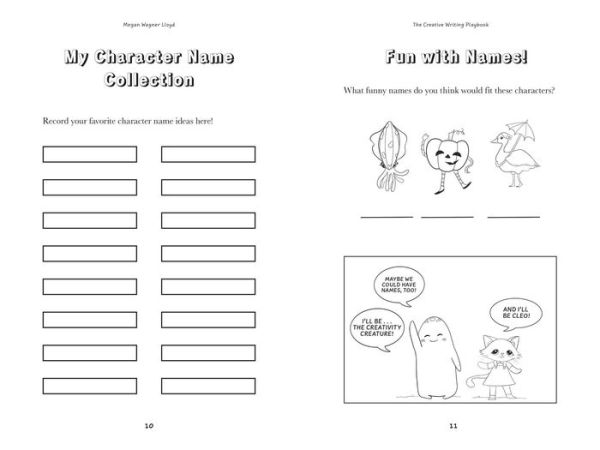 The Creative Writing Playbook: For Kids ONLY!