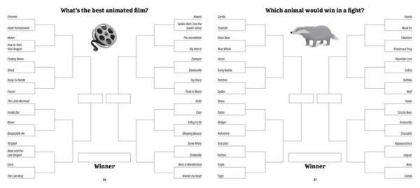 Bracketivity Kids: 32 Choices, One Winner!