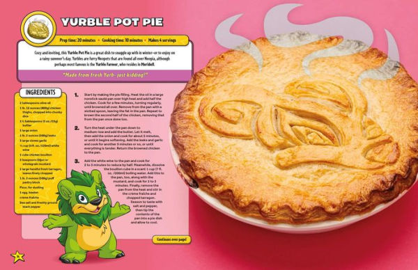 Neopets: The Official Cookbook: 40+ Recipes from the Game!