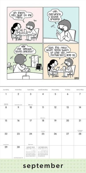 Catana Comics: Little Moments of Love 2024 Wall Calendar