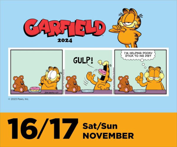 Garfield 2024 DaytoDay Calendar by Jim Davis Barnes & Noble®