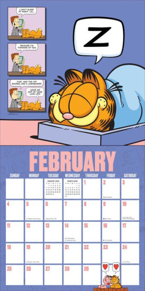 Garfield 2024 Wall Calendar by Jim Davis | Barnes & Noble®