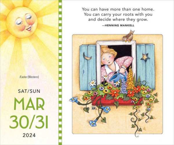Mary Engelbreit's 2024 DaytoDay Calendar What a Wonderful World by