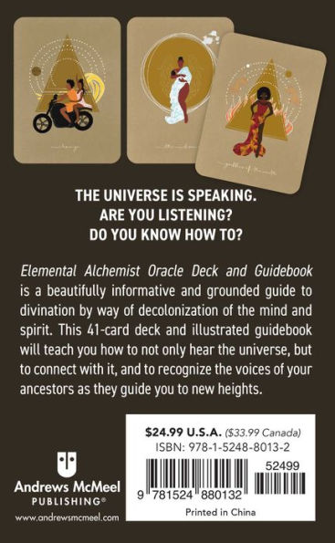 Elemental Alchemist Oracle Deck and Guidebook