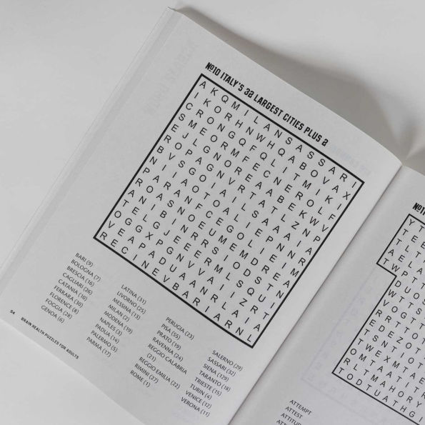 Brain Health Puzzles for Adults: Crosswords, Sudoku, and Other Puzzles That Give the Brain the Exercise It Needs