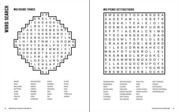 Brain Health Puzzles for Adults 2: Crosswords, Sudoku, and Other Puzzles That Give the Brain the Exercise It Needs