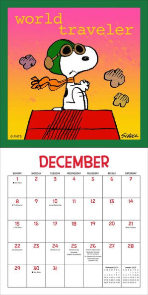 Peanuts 2024 Mini Wall Calendar: The Great Outdoors