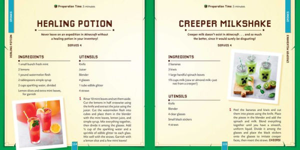 The Unofficial Minecraft Cookbook: 30 Recipes Inspired By Your Favorite Video Game