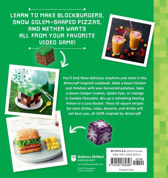 The Unofficial Minecraft Cookbook: 30 Recipes Inspired By Your Favorite Video Game