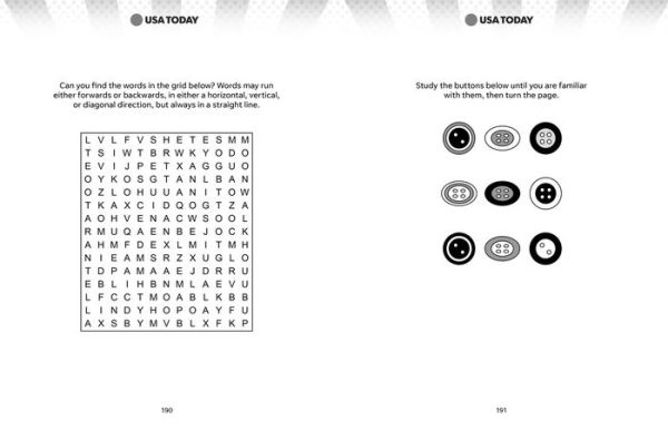 USA TODAY Memory Boosters: 250 Seriously Fun Puzzles