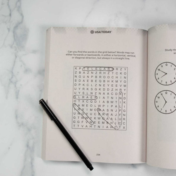 USA TODAY Memory Boosters: 250 Seriously Fun Puzzles