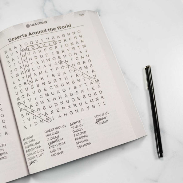 USA TODAY Large-Print Word Search: 350 Seriously Fun Puzzles