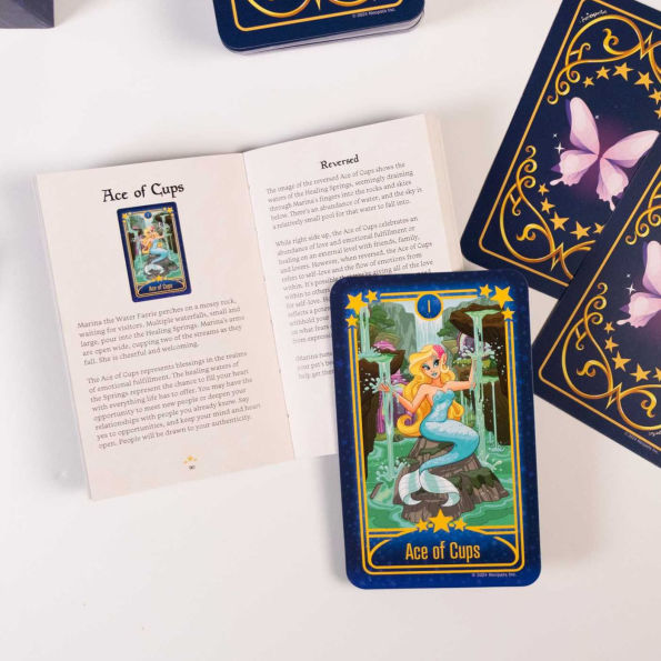 Neopets: The Official Tarot Deck: A 78-Card Deck and Guidebook, Faerie Edition