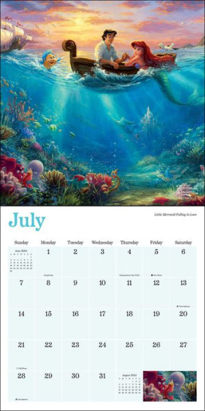 Trends International 2024 Disney Frozen Wall Calendar 