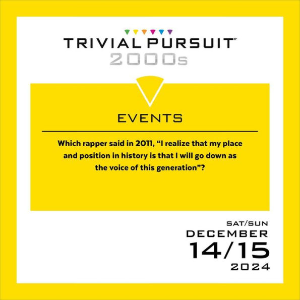 Trivial Pursuit 2023 Day-To-Day Calendar: 2000S Edition