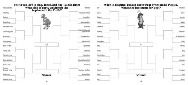 Bracketivity DreamWorks: You Decide Who Wins!