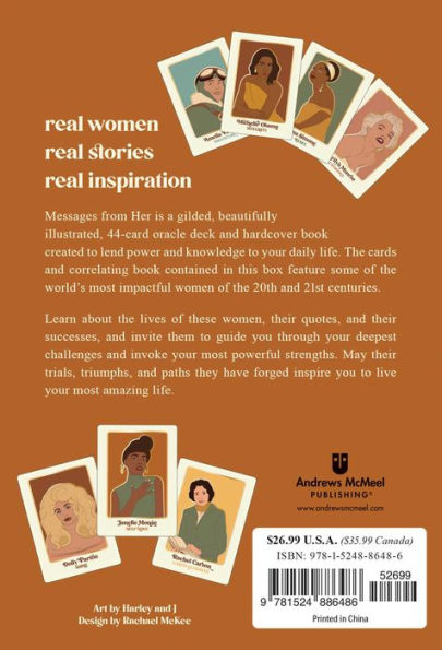 Messages from Her: A 44-Card Deck and Guidebook Celebrating Modern, World-Changing Women