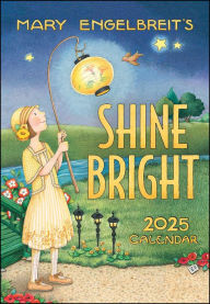 Title: Mary Engelbreit's Shine Bright 12-Month 2025 Monthly Pocket Planner Calendar