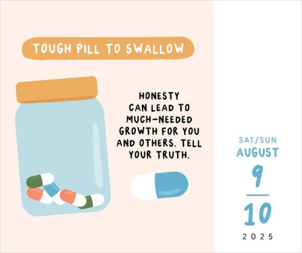 2025 Love In Motion Day-to-Day Calendar