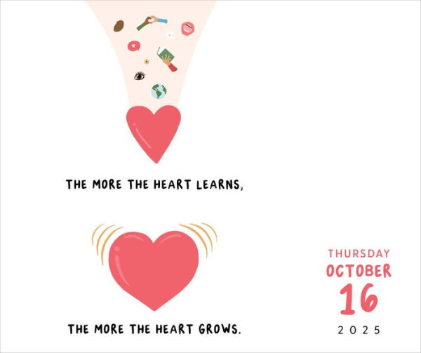 2025 Love In Motion Day-to-Day Calendar