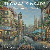 Title: Thomas Kinkade Gardens of Grace with Scripture 2025 Wall Calendar