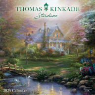 Title: Thomas Kinkade Studios 2025 Mini Wall Calendar