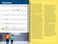 Alternative view 4 of The Complete Runner's Day-by-Day Log 12-Month 2025 Planner Calendar
