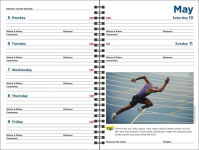 Alternative view 8 of The Complete Runner's Day-by-Day Log 12-Month 2025 Planner Calendar