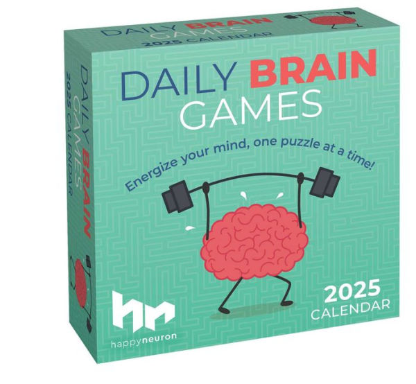 2025 Daily Brain Games Day-to-Day Calendar