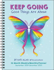 Title: Kate Allan 16-Month 2024-2025 Weekly/Monthly Planner Calendar