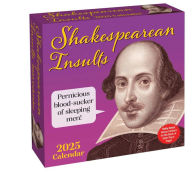 Title: 2025 Shakespearean Insults Day-to-Day Calendar