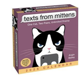 2025 Texts From Mittens The Cat Day-to-Day Calendar