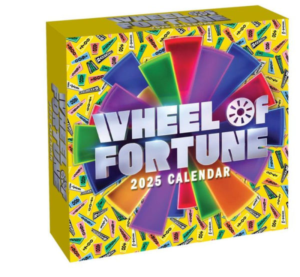 2025 Wheel of Fortune Day-to-Day Calendar