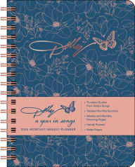 Title: Dolly Parton: A Year in Songs Deluxe Organizer 2025 Monthly/Weekly Planner Calen