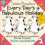 Alternative view 1 of Sandra Boynton's Every Day's a Fabulous Holiday 2025 Wall Calendar