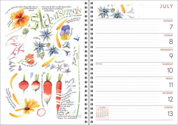 Marjolein Bastin Nature's Inspiration 12-Month 2025 Engagement Calendar