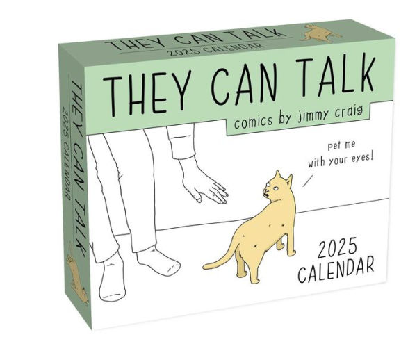 2025 They Can Talk Comics Day-to-Day Calendar