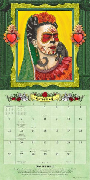 2025 For the Love of Frida Wall Calendar