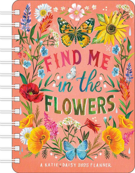 2025 Katie Daisy Weekly/Monthly Planner Calendar