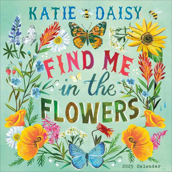 2025 Katie Daisy Wall Calendar