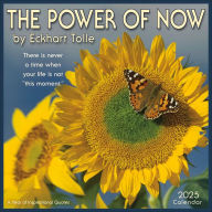 Title: The Power of Now 2025 Wall Calendar: A Year of Inspirational Quotes