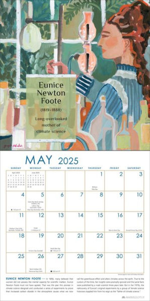 2025 Women Who Rock Our World Wall Calendar