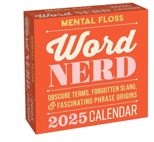 2025 Word Nerd Day-to-Day Calendar