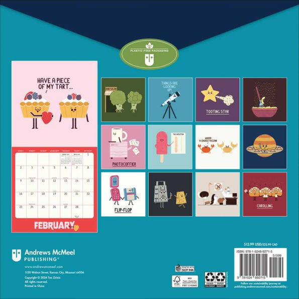 2025 HandsOffMyDinosaur Wall Calendar