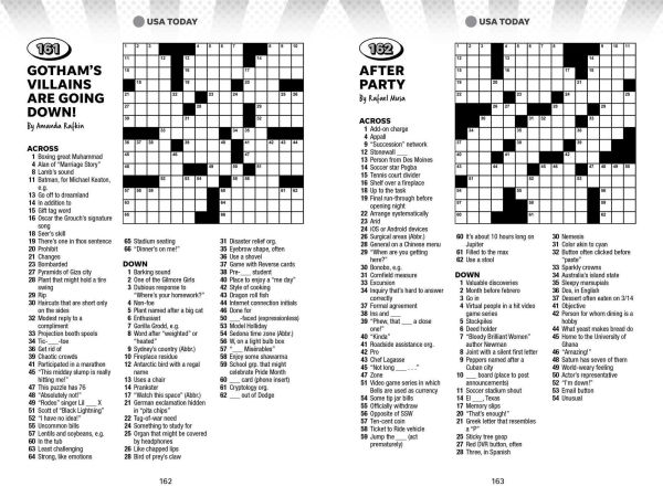 USA TODAY Seriously Fun Crosswords: 240 Satisfying Puzzles